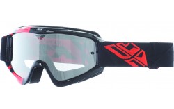 Masque FLY ZONE red/black - Ecran clear/flash chrome lens