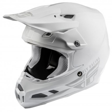 CASQUE FLY F2 MIPS SOLID 2020 BLANC - BMX DEAL